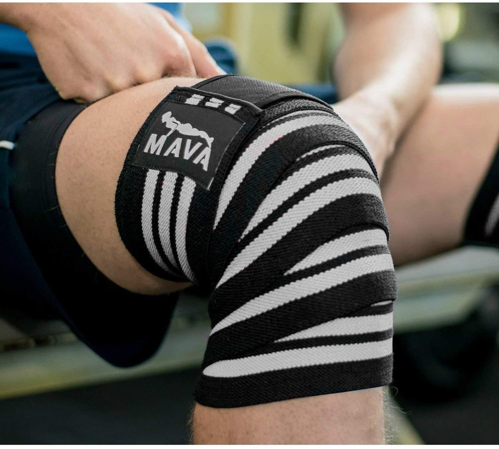 Knee Straps Sports Knee Wraps for Squats Men & Women Fitness Etsy