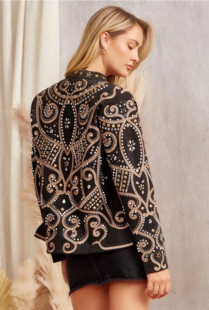 Java Jane Swag Savannah Jane Embroidered Jacket - Etsy