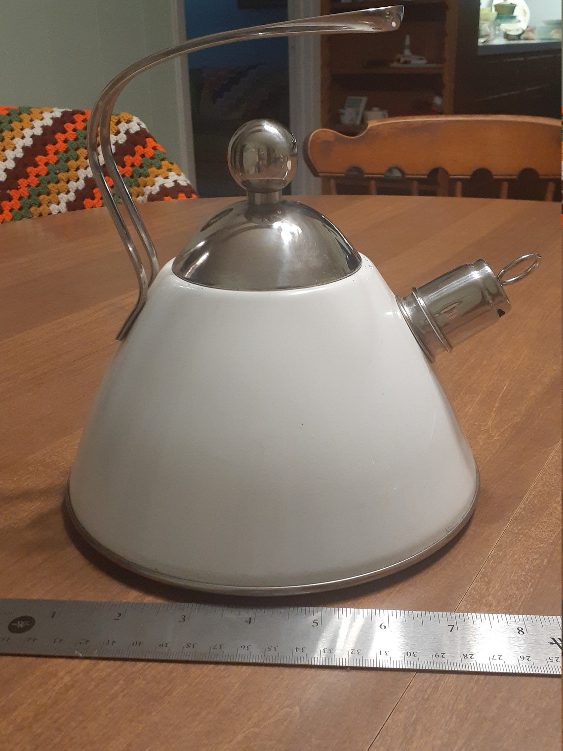 Whistle Kettle L'epicure 18/10 Stainless Steel White Tea Etsy