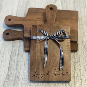 Personalized Mini Charcuterie Board/Cheese Board