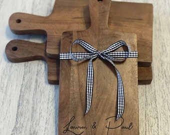 Personalized Mini Charcuterie Board/Cheese Board