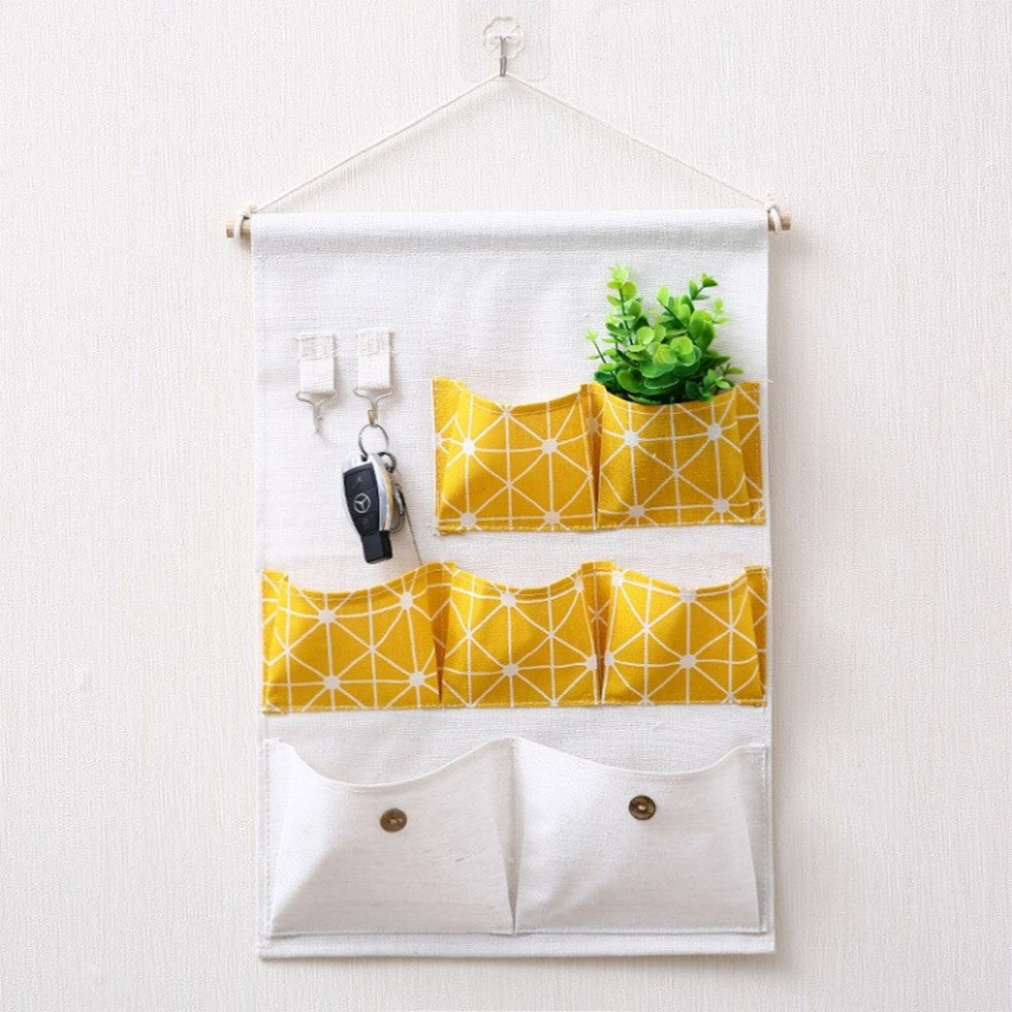 Bathroom Organizer 3 Pockets Hanging Storage Bag Wall Mounted Etsy