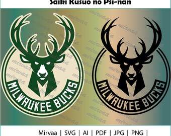 Milwaukee Bucks Svg Etsy