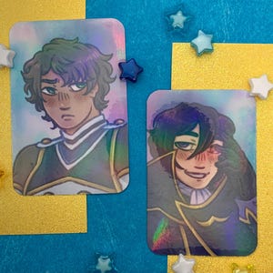 Code Geass Holographic Photocards – Lelouch & Suzaku