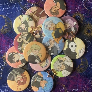 SOUL EATER PINS!
