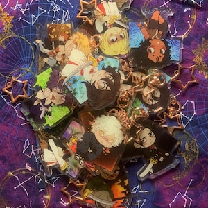 EINGESCHLOSSEN - HELLS PARADISE - 6,5 cm Acryl Schlüsselanhänger