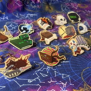 ENTITY WOOD PINS - Magnus Archives