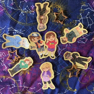 GRAVITY FALLS - Kraft Paper Sticker Packs!