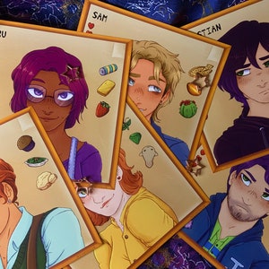 ¡Impresiones de íconos de soltero y soltera de STARDEW VALLEY!