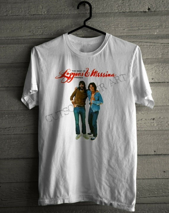 LOGGINS AND MESSINA T Shirt the Best of Friends American Band Men's Unisex  T-shirt 
