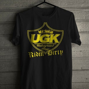 UGK サウス UNDERGROUND KINGZ 激レア ラップTシャツ UGK (underground Kingz) Tshirt, UGK Hip Hop Rap Shirt, UGK