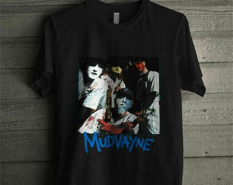 Mudvayne TShirt The Warriors Vtg 2002 Blue Grape Merch Men's Unisex T-shirt