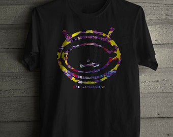 U2 Zooropa 93 Logo rare Irish Rock Alternative Band Bono Men's Unisex T-shirt