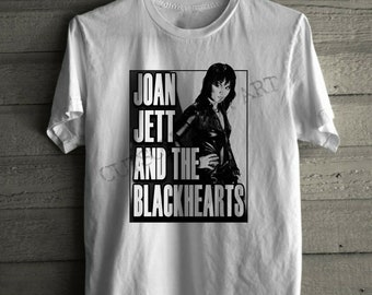 Joan Jett And The Blackhearts T Shirt tour concert logo Men's Unisex T-shirt