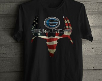 ELITE ARCHERY Red Blue Logo Men&#39;s Unisex T-shirt