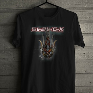 STATIC X Machine Logo custom Punk Rock Alternative band Men&#39;s Unisex T-shirt