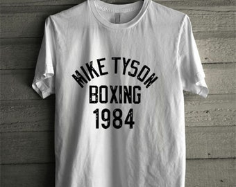 MIKE TYSON BOXING 1984 Roots of Fight Mens Shirt Gildan Heavy Cotton Men's Unisex T-shirt