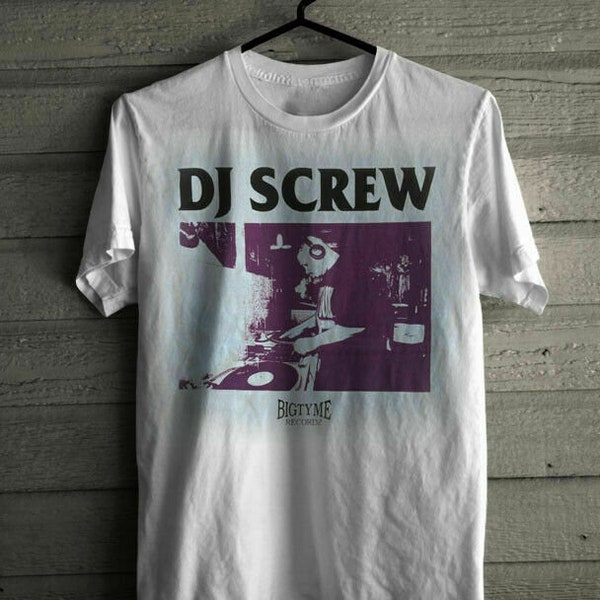 DJ Screw Bigtyme Records Hip Hop Men's Unisex T-shirt