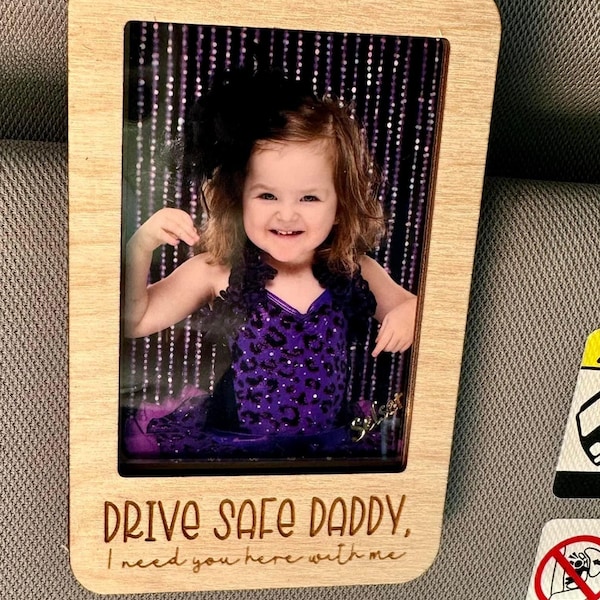 Car Visor Picture Frame Etsy