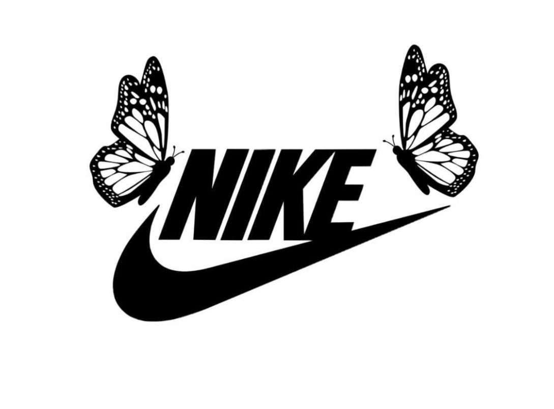 Nike butterfly Svg file nike svg. butterfly svg Nike logo | Etsy