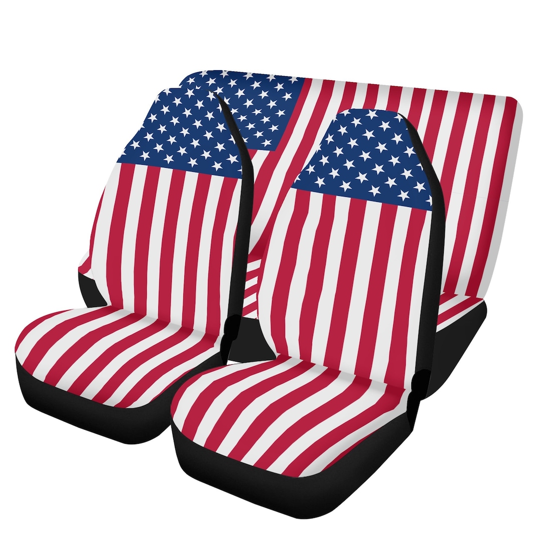 Croatia Flag Car Seat Covers Universal main image 1