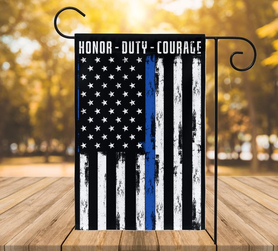 Honor-Duty-Courage USA Garden Flag, Independence Day Gift, Garden Flags for Decoration, Yard Flag