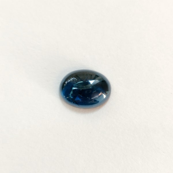AAA 4.20cts natural blue tourmaline cabochon, 12×9mm blue tourmaline oval cabochon, rare tourmaline, blue tourmaline loose for jewelry