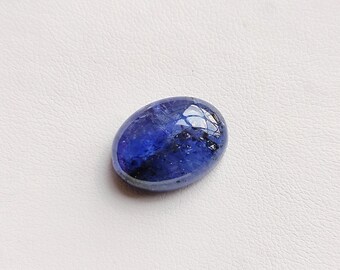 16.5×12.5mm natural tanzanite oval cabochon, 11.20cts tanzanite cabochon loose stone, natural tanzanite loose for jewelry