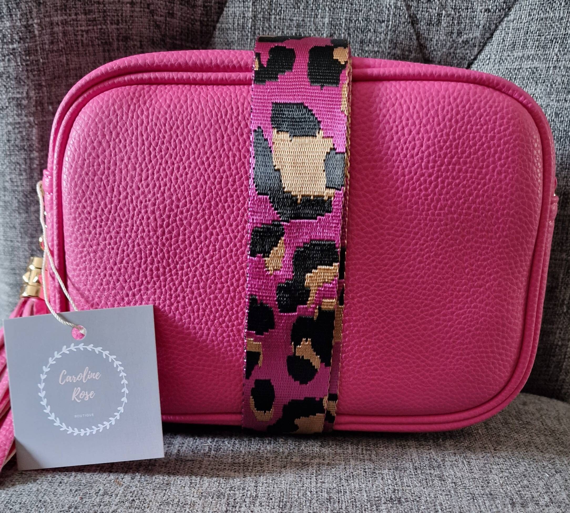 Crossbody Tassel Bag/camera Bag With Bright Changeable Strap Etsy UK