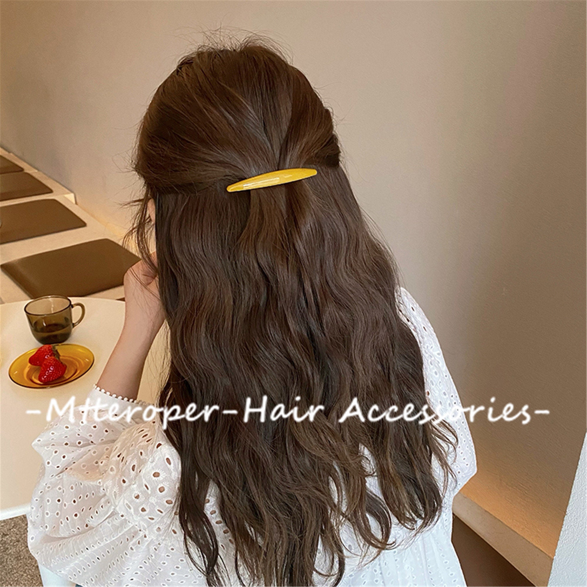 Minimalism Colorful Cute Hairpin Fixed Bangs Claw Clips Etsy