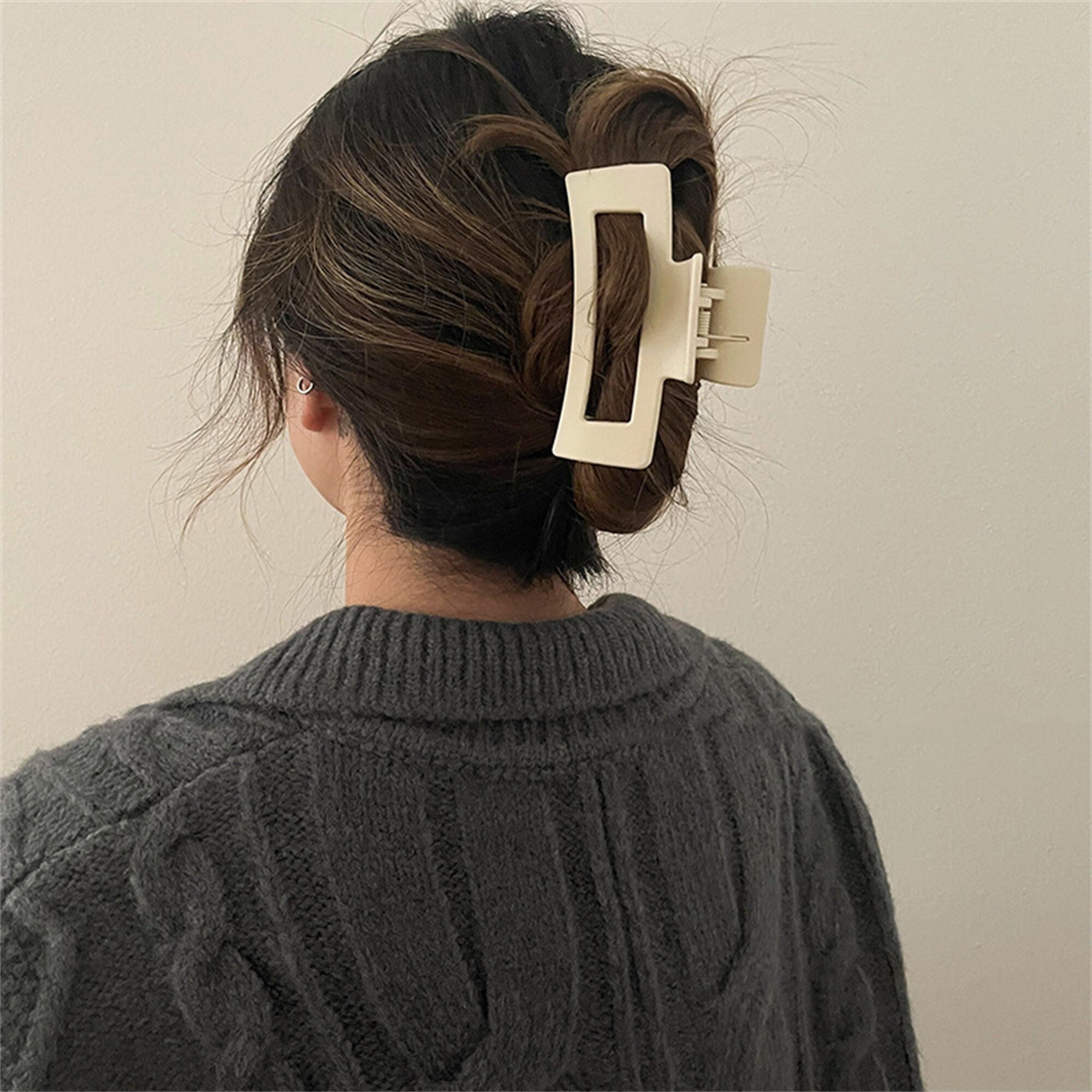 Large Matte Morandi Hair Claw Clips Women Hair Claw Big - Etsy Denmark Large Matte Morandi Hair Claw Clips Women Hair Claw Big - Etsy Denmark