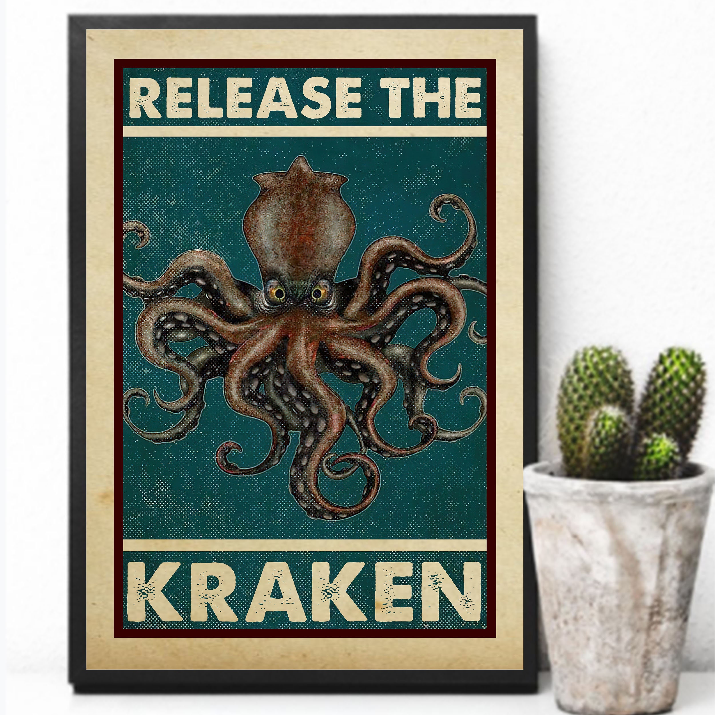 Release The Kraken Quote Release The Kraken Unframed Poster Most Iconic Quotes Poster | Etsy  Australia