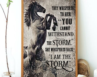 Horses Through Time NEW Educational Wall Poster