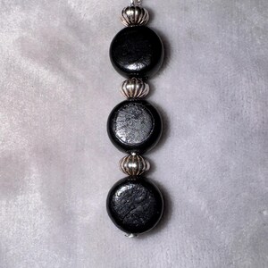 Sterling Silver Shungite Pendant