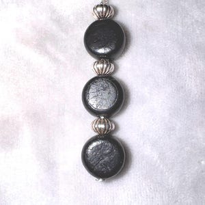 Sterling Silver Shungite Pendant
