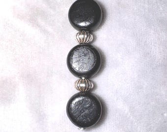 Sterling Silver Shungite Pendant