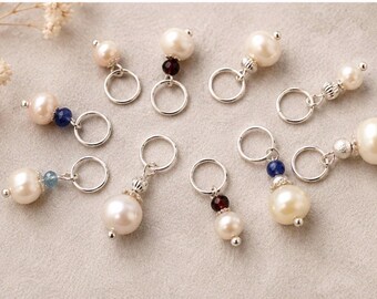 Sterling Silver Medium Freshwater Cultured Pearl with Bead Finish