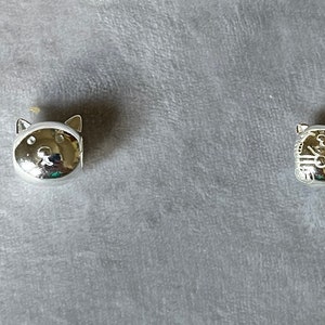 Sterling Silver Cat Charm