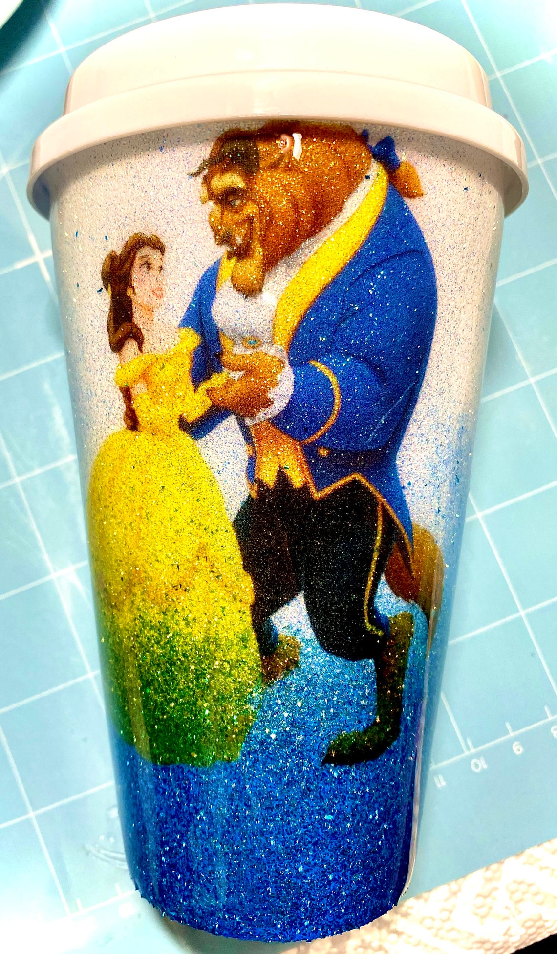 Beauty and the Beast Coffee Cup Etsy