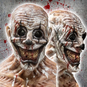 Ripface the Carnival Clown Silicone Mask "Flesh Skin"