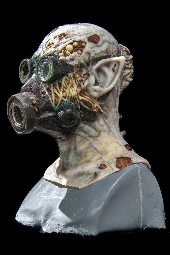 Damian the Mad Scientist Silicone Mask 
