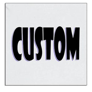 Z006 Custom Ceramic Coaster &quot;Design You Own&quot;