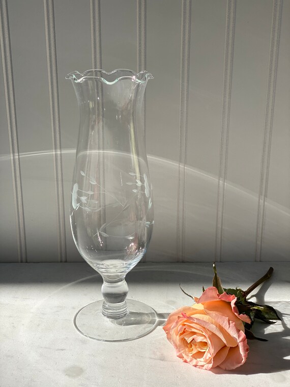 Princess House Crystal Vase Etsy