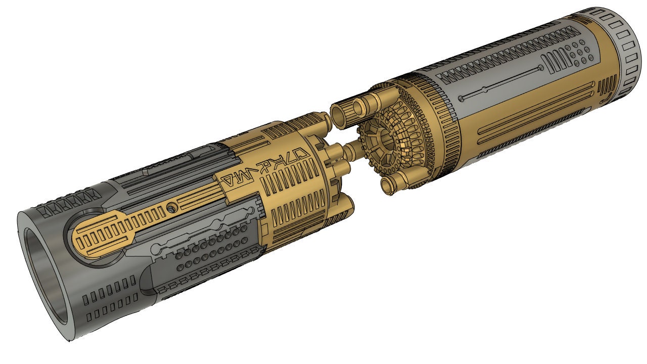 Chassis and Bladeholder Package for Graflex Saber Hilt Etsy