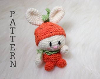 Patron au crochet - Lapin "Karotti" (Amigurumi PDF)