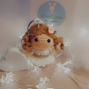 Angel, Guardian Angel Keychain, Guardian Angel Crochet Pattern, Guardian Angel, Amigurumi Guardian Angel, Amigurumi, Keychain, Angel,