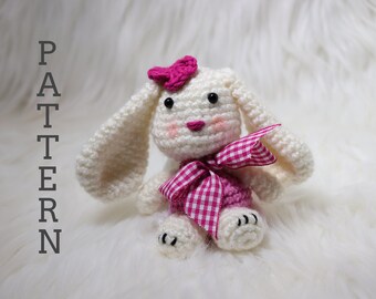 Crochet Pattern - Bunny "Lilly" (Amigurumi PDF)
