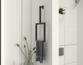 Vertikaler Handtuchhalter | Minimalist Handtuch Ring | Platzsparender Badezimmer Organizer