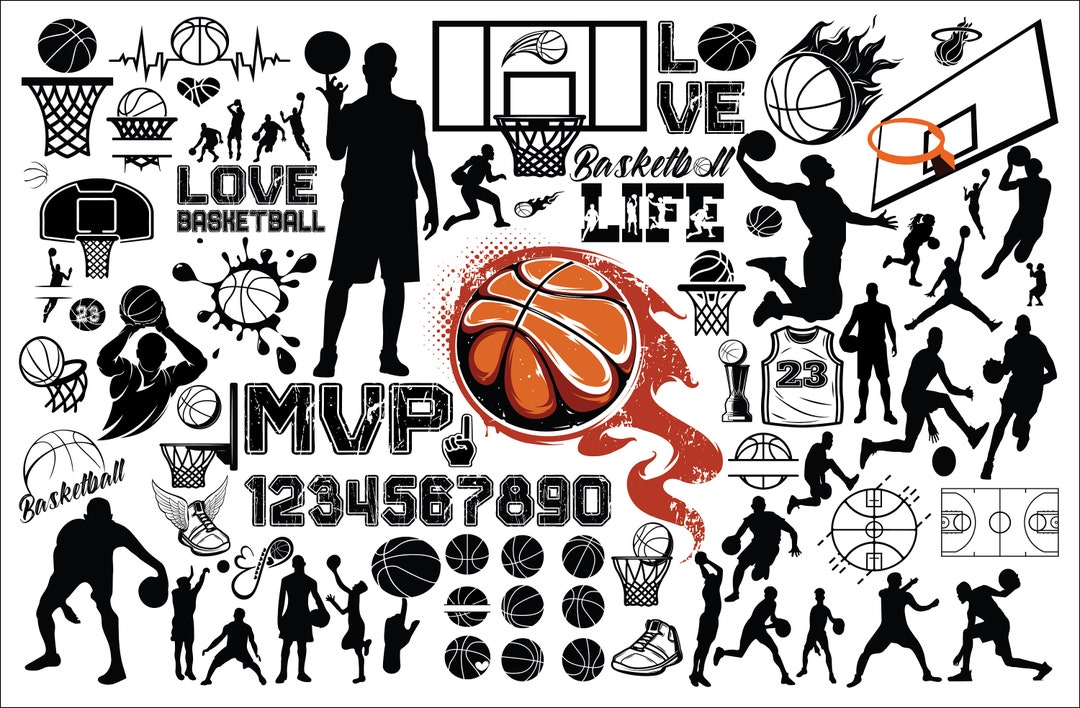 BASKETBALL BUNDLE SVG, Basketball Svg, Basketball Svg for Cricut