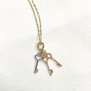 Three key jewelry hotsell